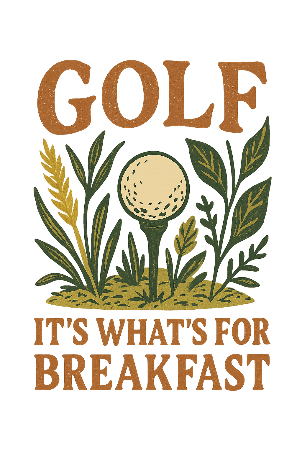 Golf, it's what's for breakfast